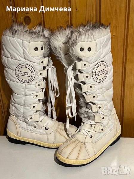 Спортно-елегантни дамски ботуши, снимка 1