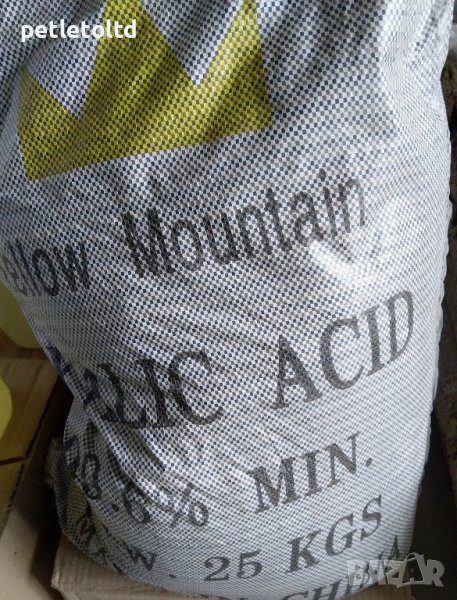 Оксалова киселина 25 кг (чувал), снимка 1