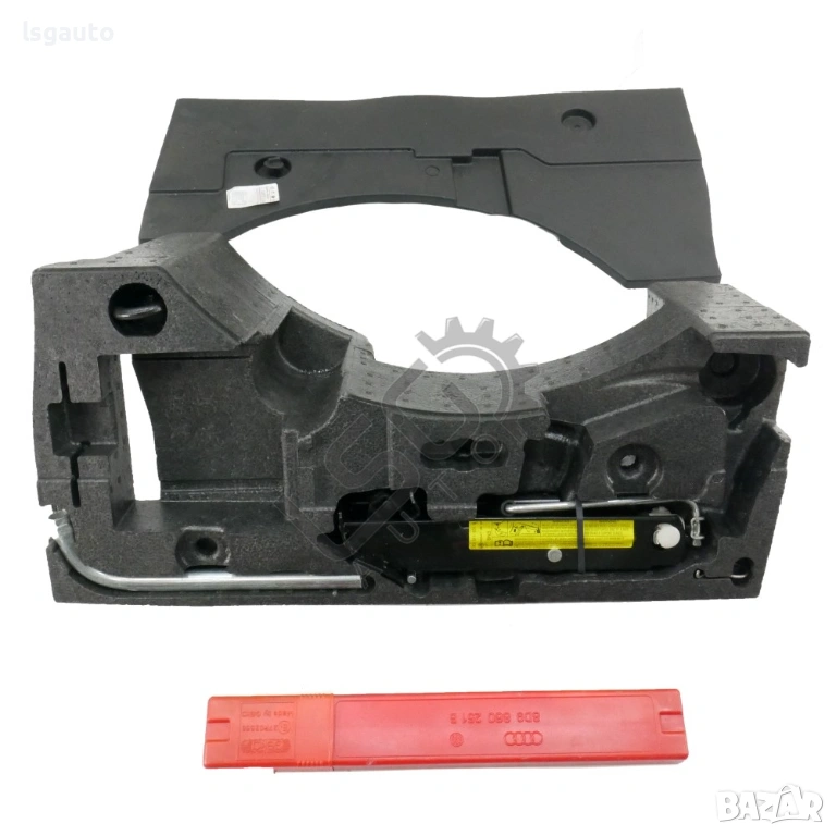 Комплект крик,ключ за джанти и кука за теглене Volkswagen Passat (B7) 2010-2014 ID: 157207, снимка 1