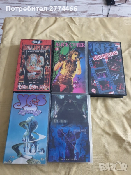 Седем видеокасети в много добро състояние!, снимка 1