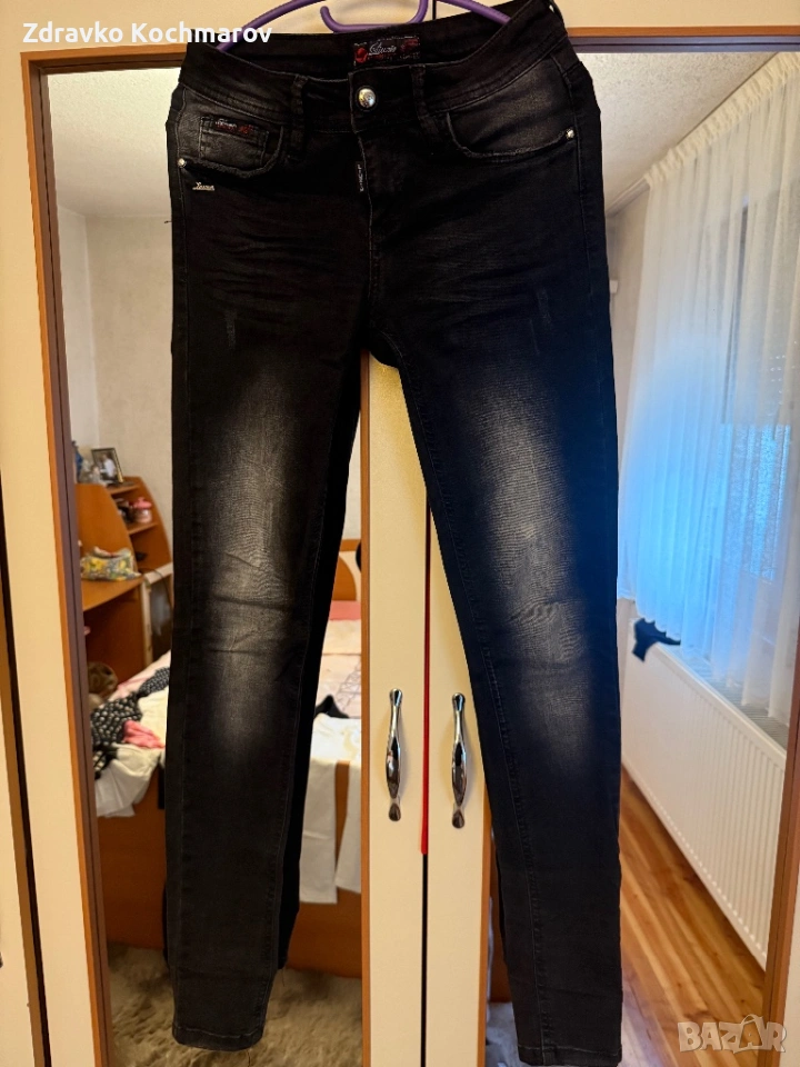 Дамски дънки Luizin, снимка 1