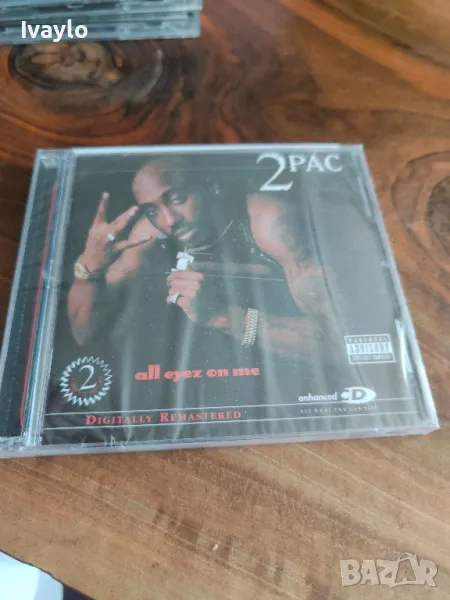 2Pac - All Eyez On Me (1996) 2CD Sealed, запечатан, Рядък запечатан албум, Tupac Hip-Hop Rap, снимка 1