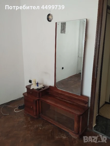 Винтидж тоалетка с огледало, снимка 1