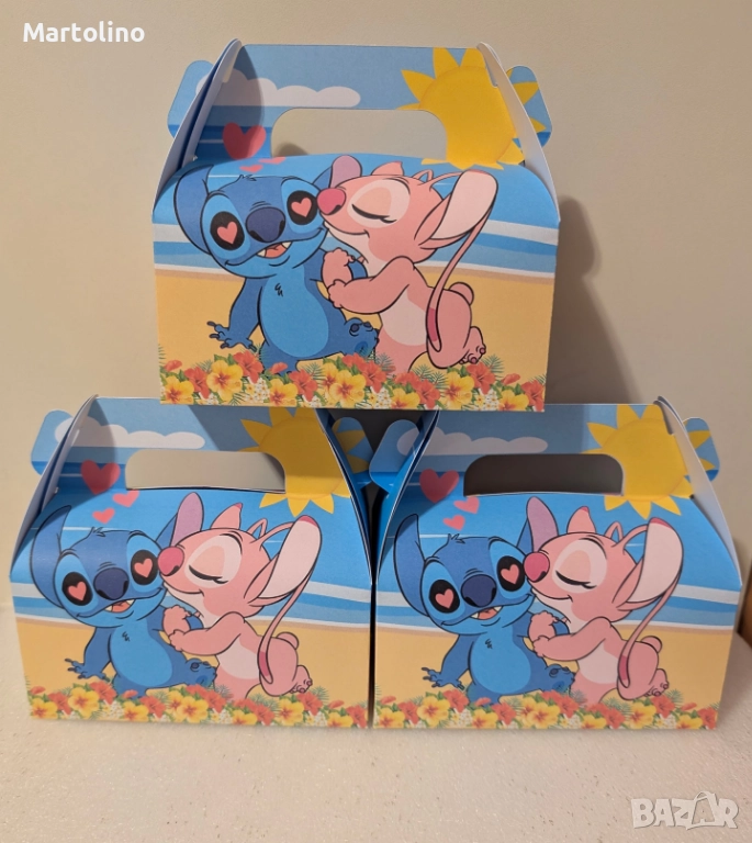 Кутийки за лакомства и подаръци Стич, снимка 1