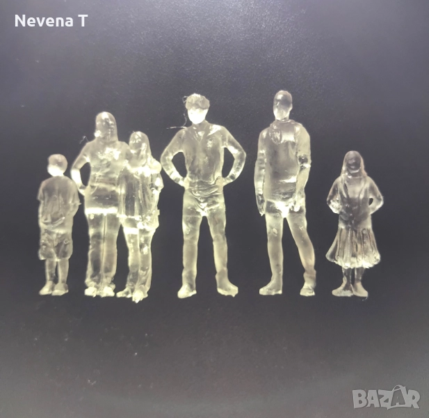 Човешки фигури за макет 1:50, снимка 1