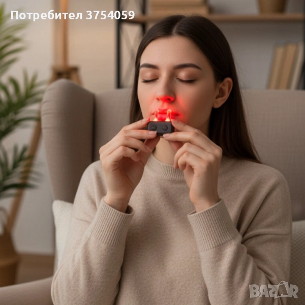 Лазерна терапия за ринит и синузит MEANERSU M-06 Rhinitis Laser, снимка 1
