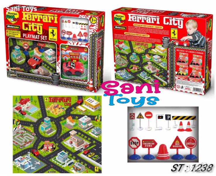 Игрален комплект Ferrari City, снимка 1