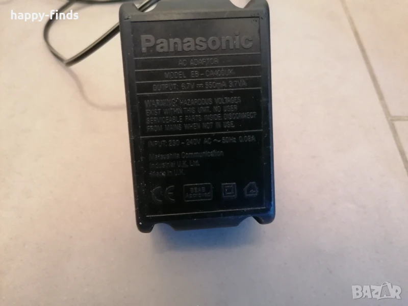 Оригинален захранващ адаптер Panasonic, снимка 1