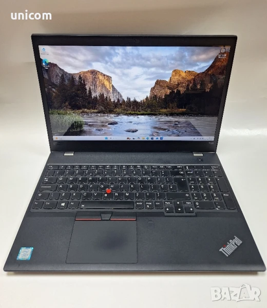 15.6" Lenovo T580 i5 8th 16GB 256GB SSD две батерии!, снимка 1