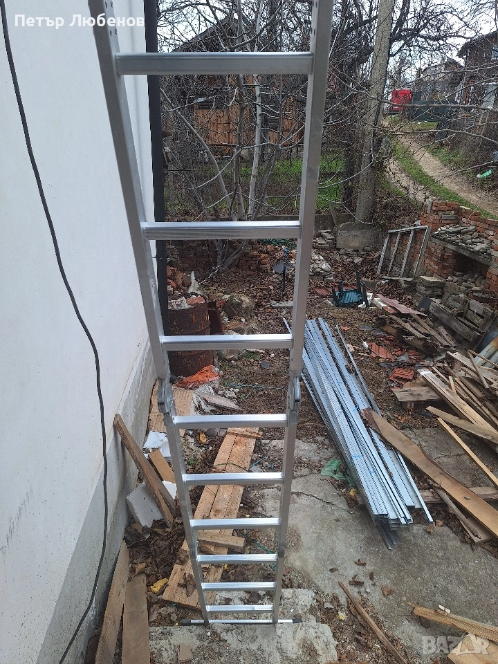 Алуминиева стълба, снимка 1