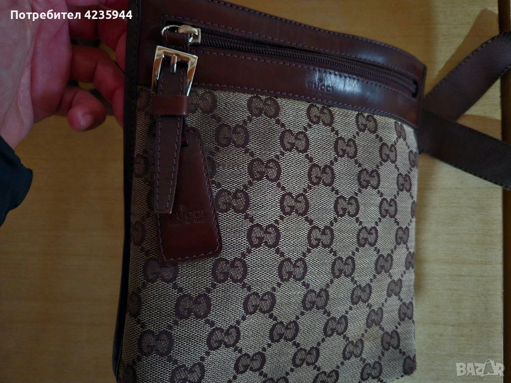 Gucci оригинална чанта за мъже , снимка 1