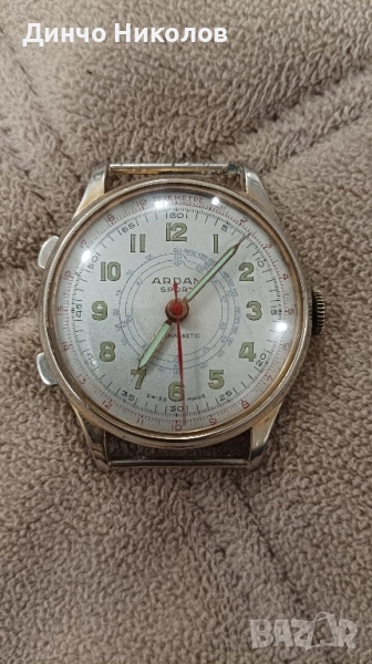 Ardan sport telemetre chronostop swiss watch , снимка 1