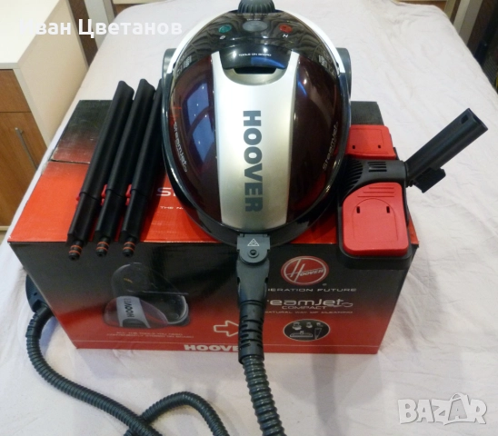 Пaрочистачка Hoover SCM1600 Steamjet Compact 8 в 1 5bar, снимка 11 - Парочистачки и Водоструйки - 52597342