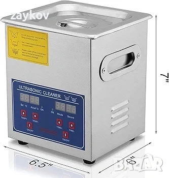 Ултразвукова почистваща машина от неръждаема стомана с цифров нагревател, таймер
