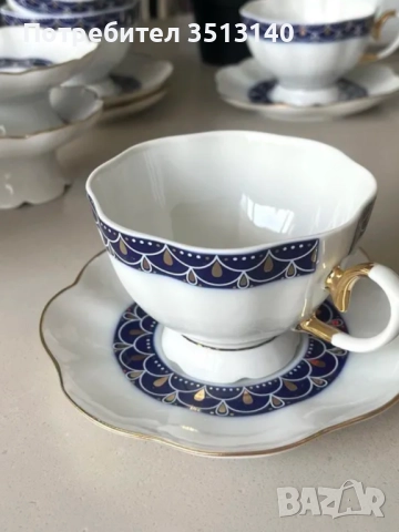 Сервиз за кафе и сервиз за чай 36 части, снимка 9 - Сервизи - 51530948