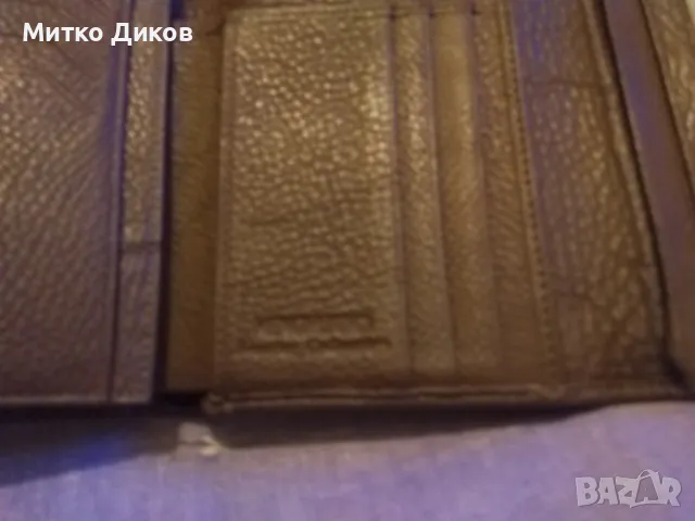 Портфейл НН естествано кожа 140х105мм, снимка 6 - Портфейли, портмонета - 49797270