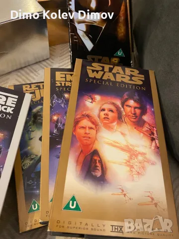 STAR WARS VHS Сребърното и Златното издание, снимка 6 - Други жанрове - 47998245