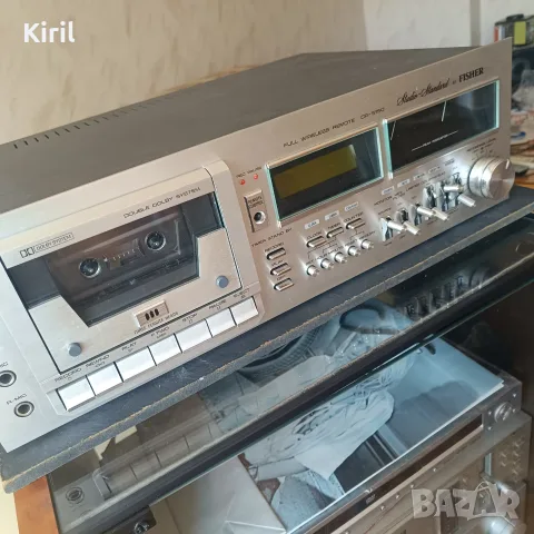 Триглав касетен дек Fisher_CR-5150 с оригинално дистанционно, снимка 4 - Декове - 56138170
