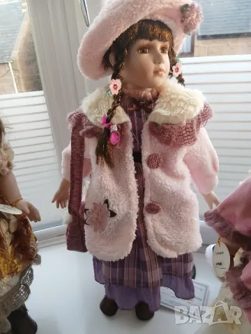  Stewart Ross Vanity fair porcelain doll collection h>65 cm, снимка 9 - Колекции - 49868851