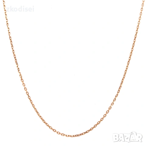 Златен синджир 2,92гр. 47,1см. 14кр. проба:585 модел:37392-6, снимка 2 - Колиета, медальони, синджири - 54051483