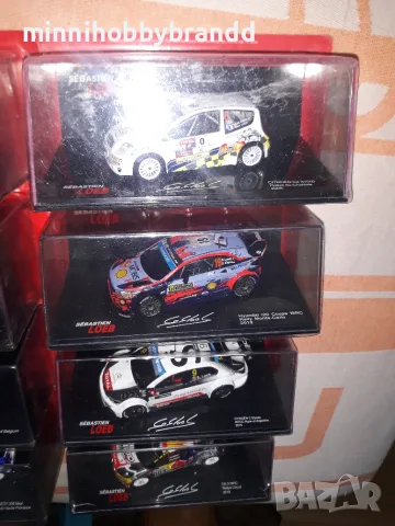 Peugeot Citroen Hyundai 1:43 Sebastien Loeb , снимка 7 - Колекции - 55831024