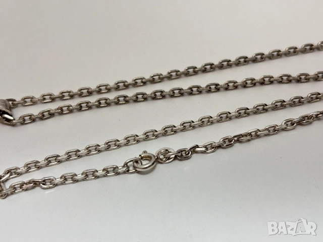 Сребърен Накит (проба 925) - 13,55 грама, снимка 4 - Колиета, медальони, синджири - 53947943