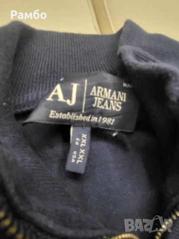 Armani Jeans Жилетка XXL, снимка 2 - Блузи - 50585511