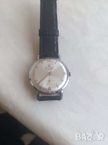 Швейцарски механичен часовник DARWIL SPECIAL FLAT LUXE SWISS MADE FOND ACIER Рядък модел, снимка 2 - Мъжки - 42568730