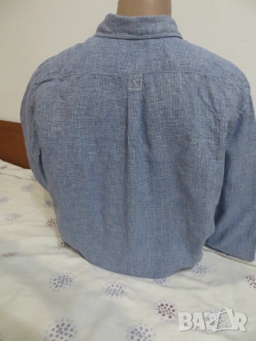 Мъжки ризи с дълъг ръкав от лен , снимка 17 - Ризи - 36533167
