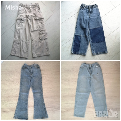 Детски дънки ZARA размер 134 и SINSAY размер 134