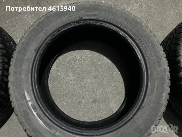 205/55/16 2бр зимни гуми SAVA ESKIMO S3+ DOT 3817 с над 5мм грайфер, снимка 5 - Гуми и джанти - 52891223