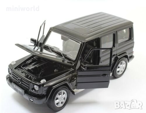 Mercedes-Benz G-klass - мащаб 1:24 на Welly моделът е нов в кутия, снимка 2 - Колекции - 35424806