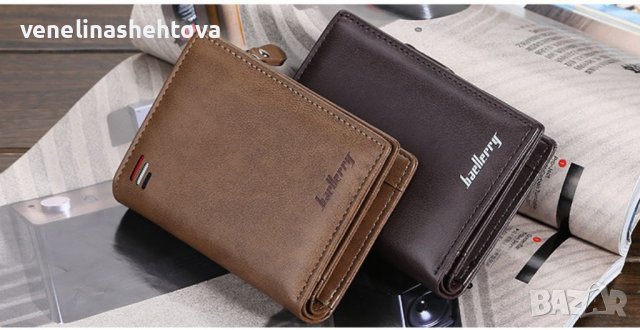 Baellerry Стилен мъжки бизнес портфейл /ПОРТМОНЕ , снимка 3 - Портфейли, портмонета - 37454213