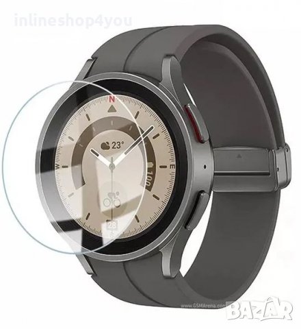 Стъклен Протектор за Дисплей Samsung Watch5 Pro | Watch5 | Watch4 40 44мм, снимка 4 - Смарт гривни - 38376947