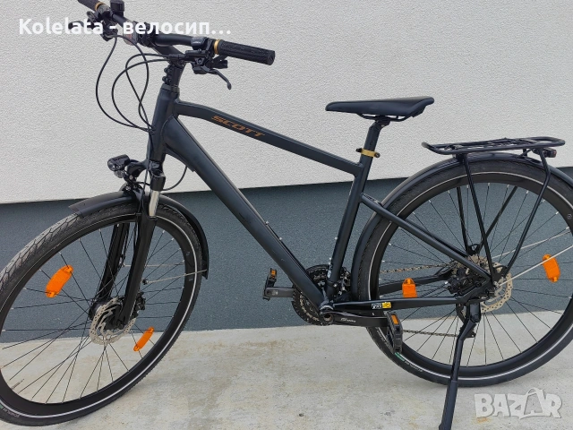 28" Scott, M размер, 3х10 Deore, алуминиев трекинг велосипед, снимка 2 - Велосипеди - 54020020