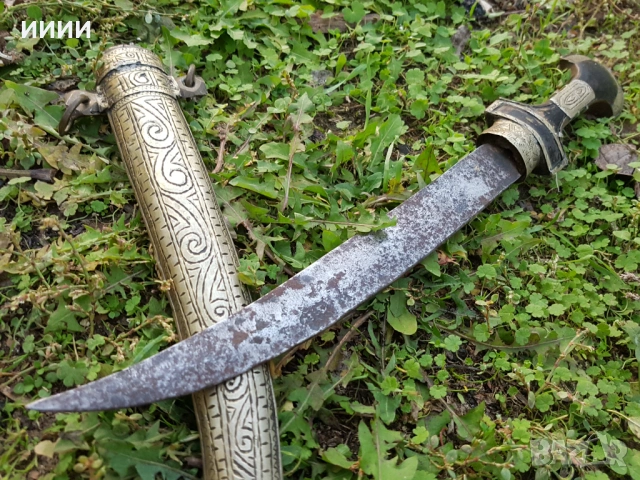Османски боен хаджар кама, снимка 4 - Антикварни и старинни предмети - 53358101