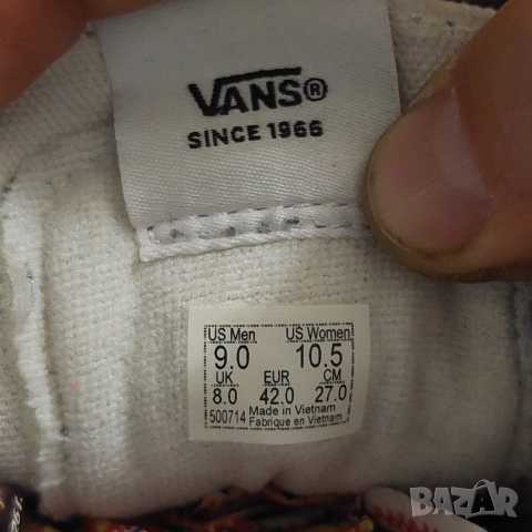 Vans Sk8-Hi Stacked номер 42 кецове / маратонки / обувки на платформа , снимка 5 - Кецове - 54102127