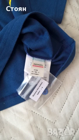 Оригинална блузка Ferrari за бебе - 2 броя, снимка 5 - Бебешки блузки - 50648084