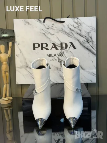 Prada ✨Дамски Боти , снимка 9 - Дамски боти - 56416231