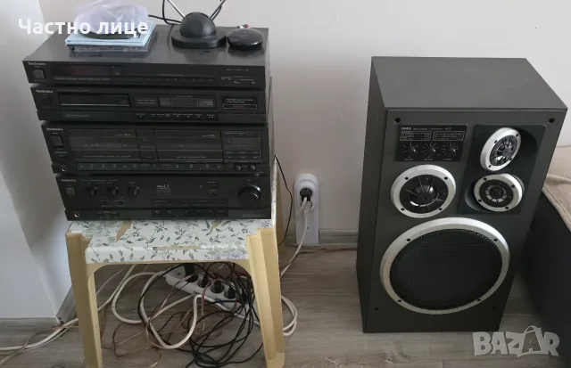 Качествен сет Technics с професионални тонколони SABA, снимка 4 - Аудиосистеми - 55911251