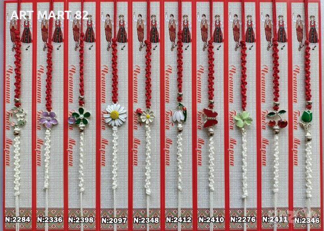 Мартеници на едро последни налични пакети виж описанието, снимка 7 - Гривни - 50097635