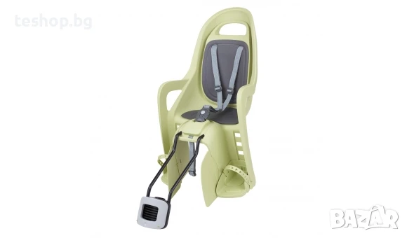 Детско столче за велосипед POLISPORT, GROOVY 29” цвят зелен