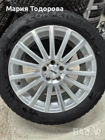 Оригинални джанти AUTEC със зимни гуми за Фолксваген/ VW 18'' цола, снимка 7 - Гуми и джанти - 53256669