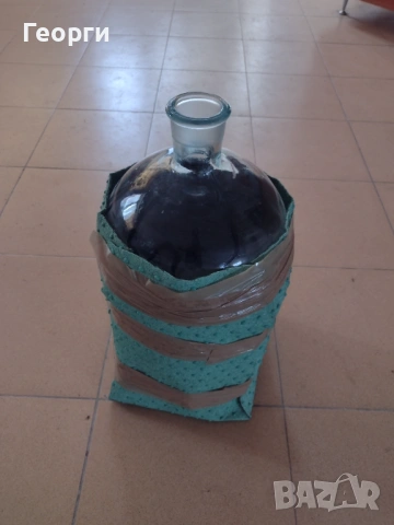 Дамаджана, снимка 3 - Буркани, бутилки и капачки - 53263255