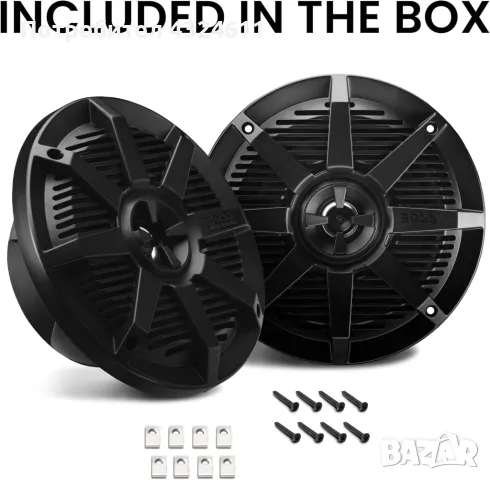 Комплект водоустойчиви високоговорители BOSS Audio Systems MR62B, 200W, снимка 1