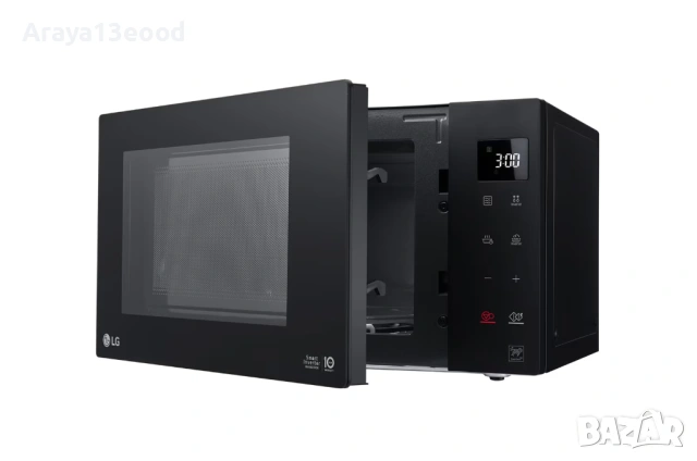 LG Микровълнова фурна, Smart Inverter технология, Easy Clean покритие, LED дисплей, 1150 W, 23 л, снимка 5 - Микровълнови - 53912535
