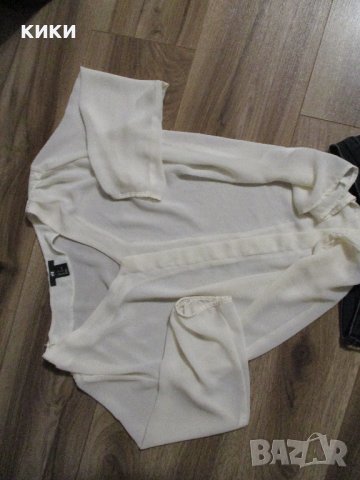 Бяла дамска риза, снимка 9 - Ризи - 42774478