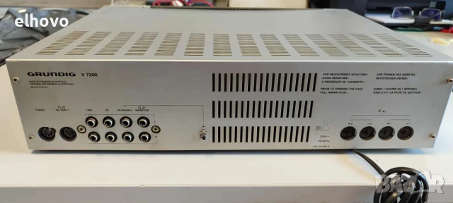 Стерео усилвател Grundig V7200#1, снимка 2 - Ресийвъри, усилватели, смесителни пултове - 51338333
