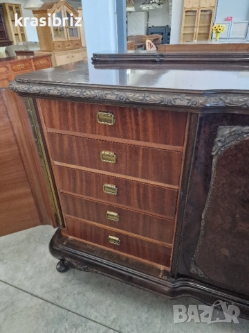 Масивен Бароков Скрин-Внос от Германия!, снимка 7 - Скринове - 52232526