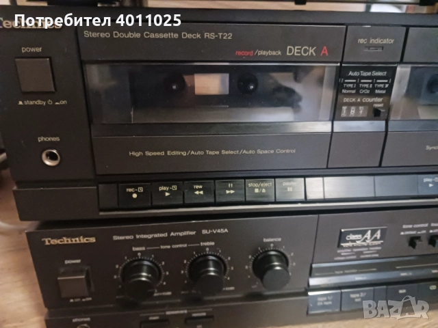 Сет на Technics 5 компонента, снимка 3 - Аудиосистеми - 51429969